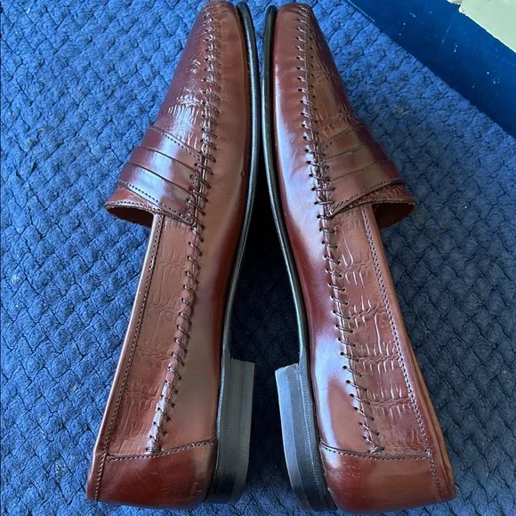 Giorgio Brutini Men's brown loafers - Picture 6 of 8